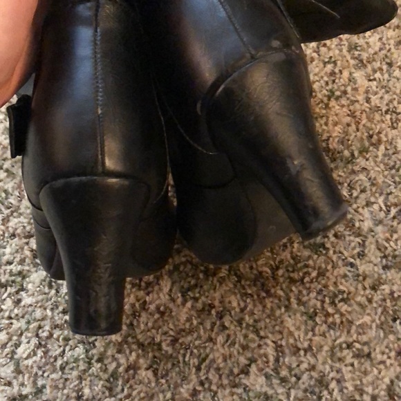 🛍 SOLD Kenneth Cole New York Black Boots 8M - Picture 5 of 8